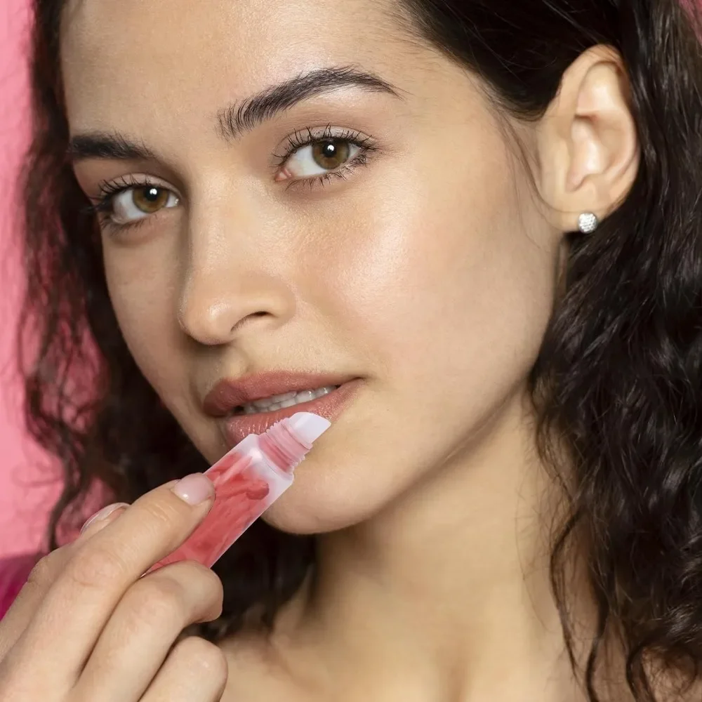 30PCS 5/10/15ML Empty Lip Gloss Balm Tubes Refillable Empty Clear Cosmetic Soft Tube DIY Lip Gloss Squeeze Cosmetics Containers