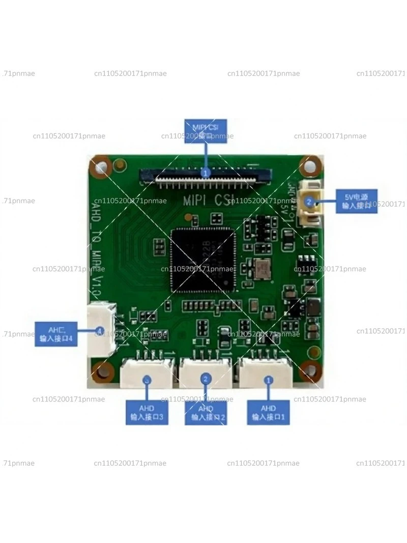 4CH AHD to MIPI Converter Module XS9922B Adapter Board 4 Lane CSI Interface for Car DVR IPC Camera