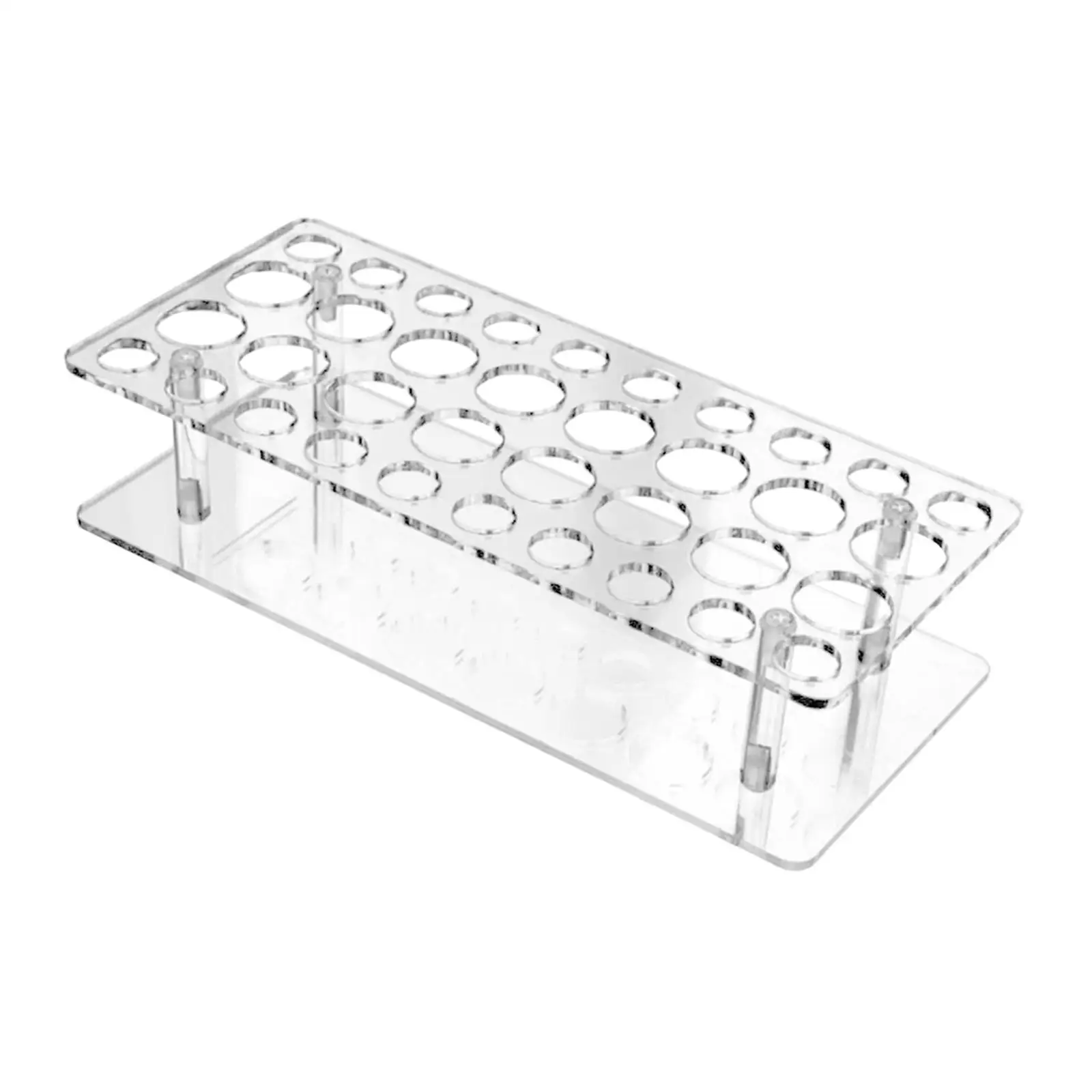 منظم عطور الكرة الدوارة من الأكريليك، منظم الزيوت المعطرة، حقيبة عرض مستحضرات التجميل، حامل فرشاة المكياج للحمام #3