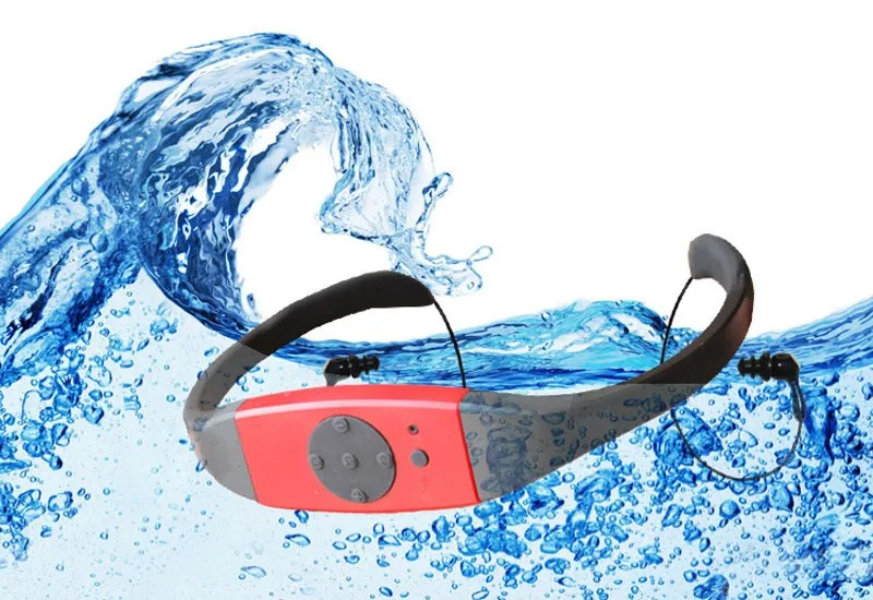 2023 Waterproof sport mp3 player 4-8GB Swimming Surfing SPA IPX8 Sports P0005343 mp3 player Free shipping Factory Promotion