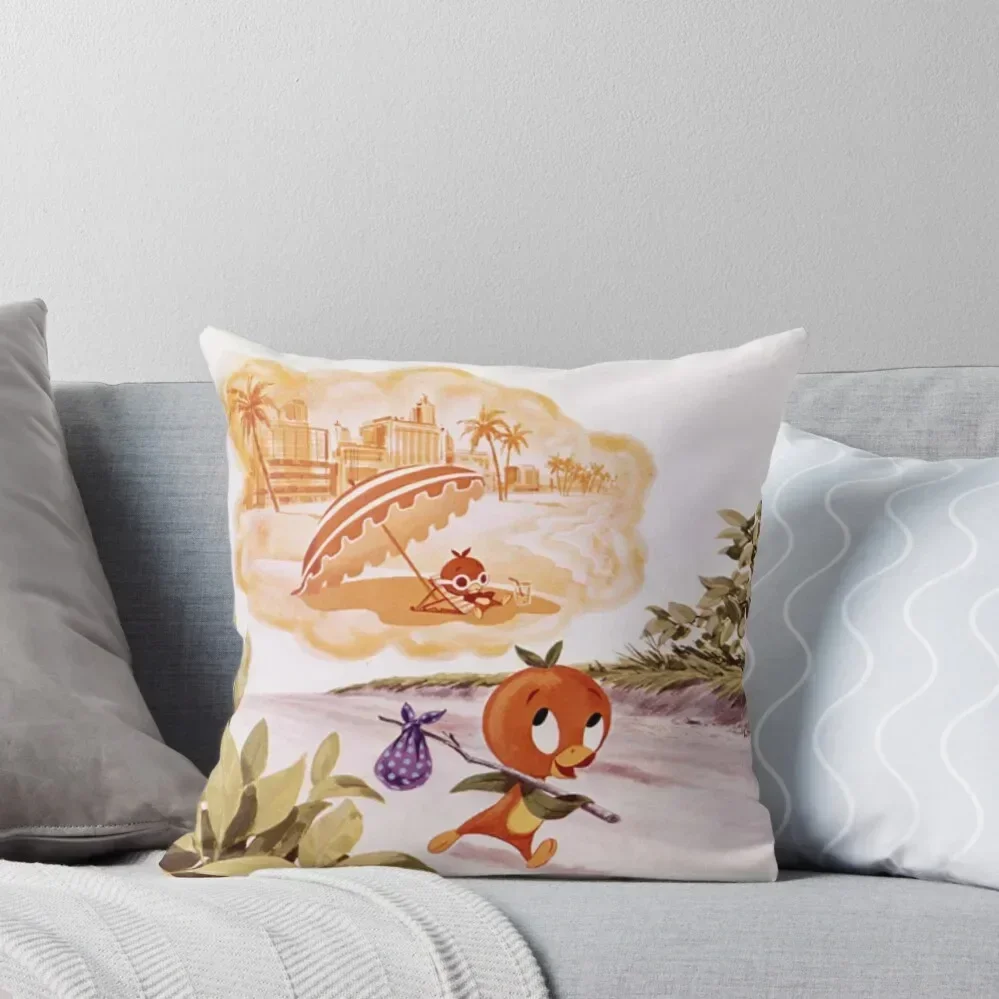 

Headed For Fun In The Sun Throw Pillow Marble Cushion Cover luxury sofa pillows sleeping pillows Anime pillow