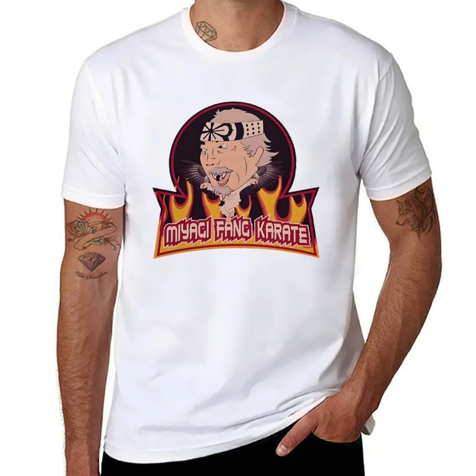 

Miyagi Fang Karate T-Shirt t shirts for man pack white t shirts with prints T-Shirt