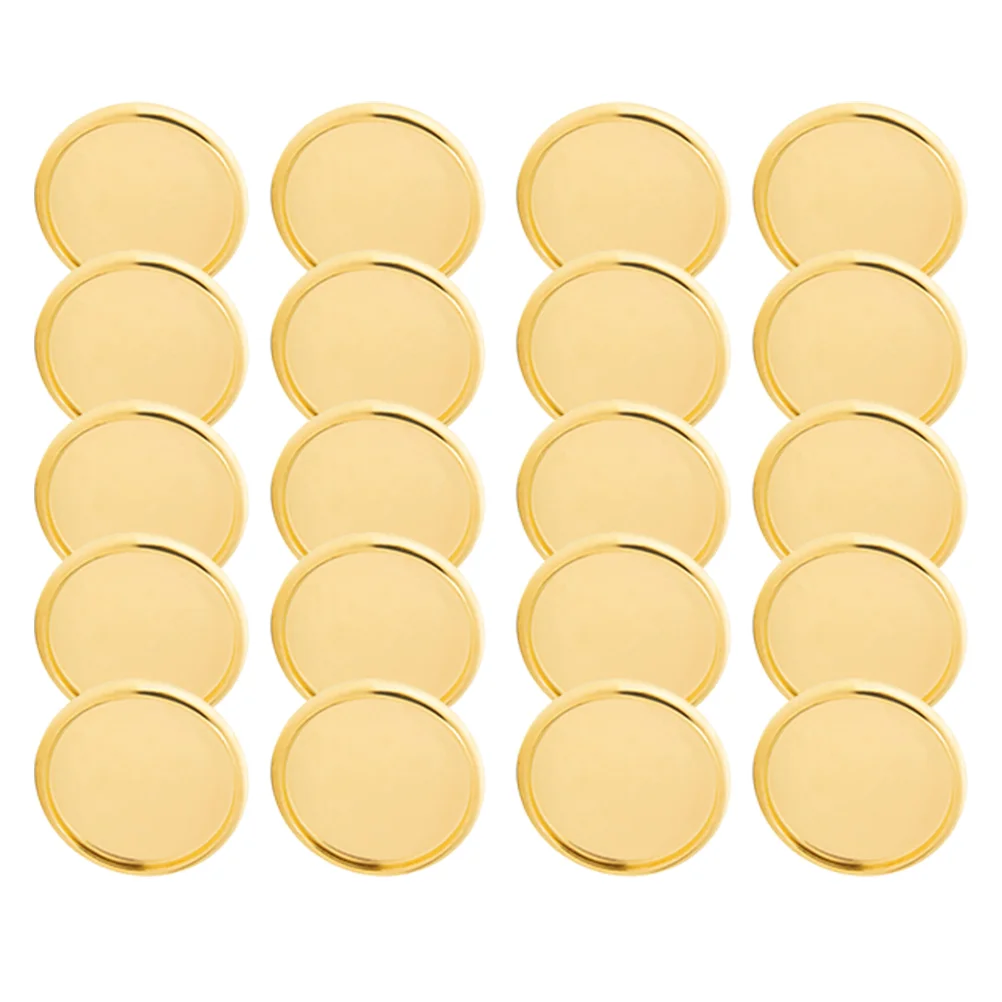 

20 Pcs Mushroom Hole Binder Disc Disbound Expansion Discs Solid Binding Planner Supplies Notebook Ring Abs Discbound