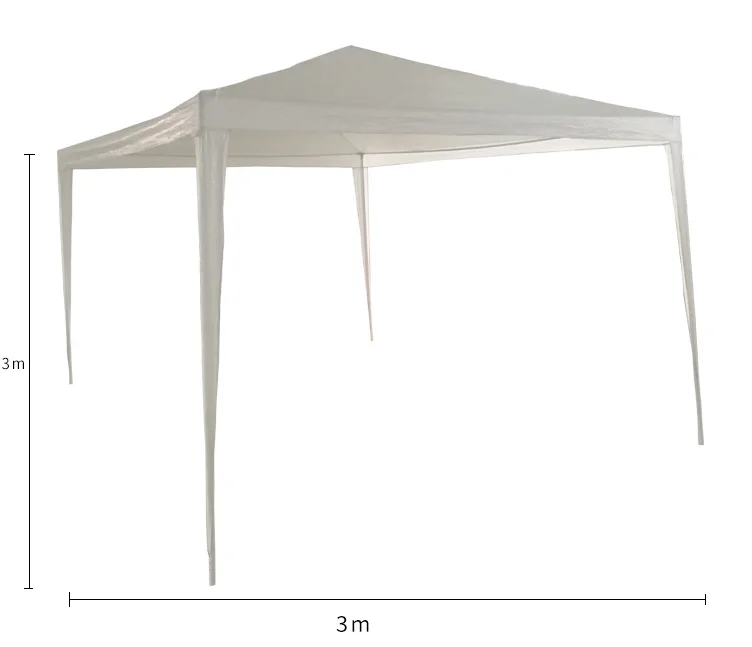 10'x10' Party Wedding Waterproof Outdoor Tents Garden and Patio Canopy Shade Gazebo 4 Removable Wall Options