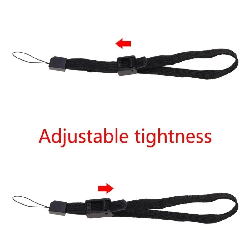 w89c 16cm 카메라 폰용 핸드폰을위한 미니 포트 가능한 검은 핸드 팔찌 mp3 mp4