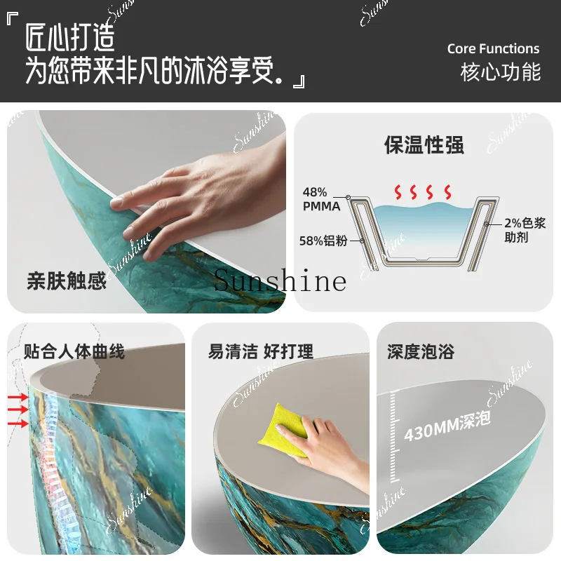 

MPorcelain blue marble pattern artificial stone, artistic sense, independent hotel home, independent bath