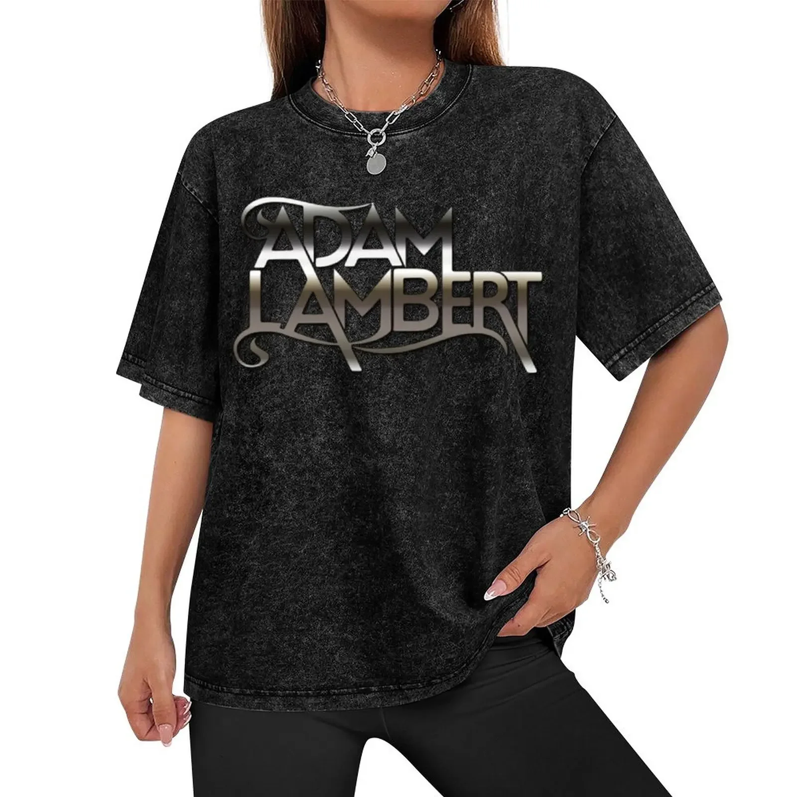 Adam Lambert T-Shirt graphics aesthetic clothes shirts graphic tee cotton graphic tees men clothing