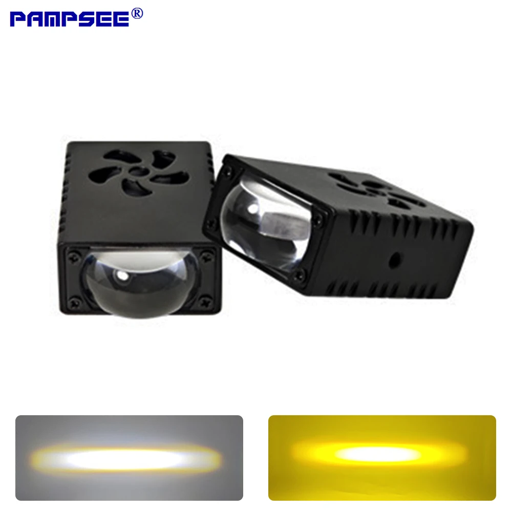

Car Grille Led Headlight Work Light Bumper Fog Lamps Projector Lens Driving Light Auxiliary Lights For Motorcycle Car Spotlights