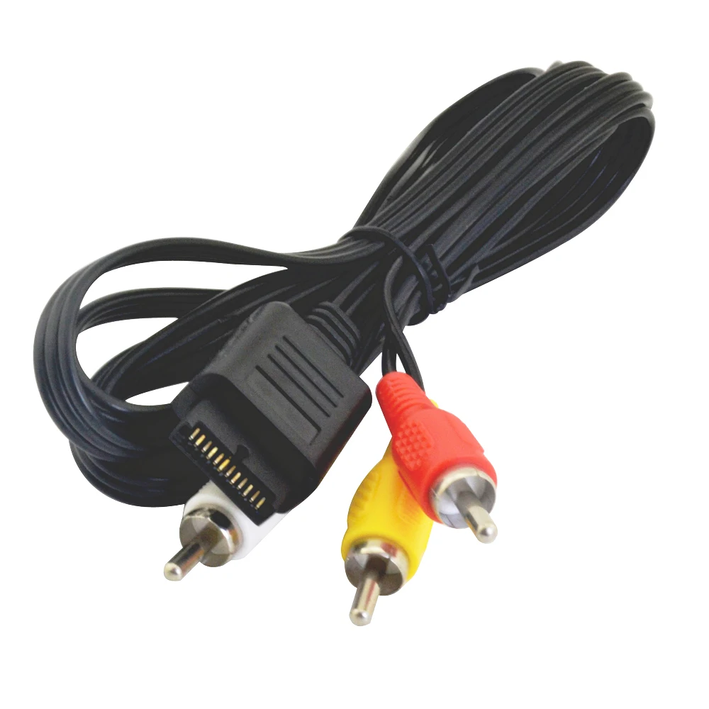 Replacements for ps1 Games Audio Video AV Cable to RCA for PS1 Console TV Game Computer Wire Repair Accessories