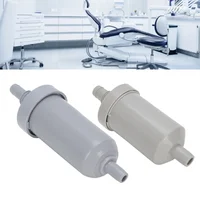 1 Uds. Accesorios de taza de filtro para silla Dental, dispositivo de Saliva, filtro de succión fuerte, taza de filtro de succión débil, válvula adaptadora Dental