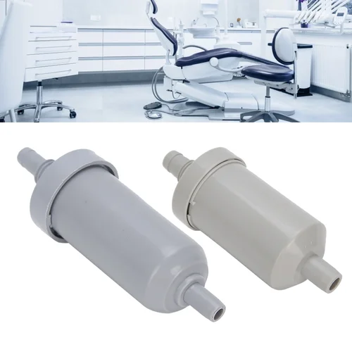 1 Uds. Accesorios de taza de filtro para silla Dental, dispositivo de Saliva, filtro de succión fuerte, taza de filtro de succión débil, válvula adaptadora Dental
