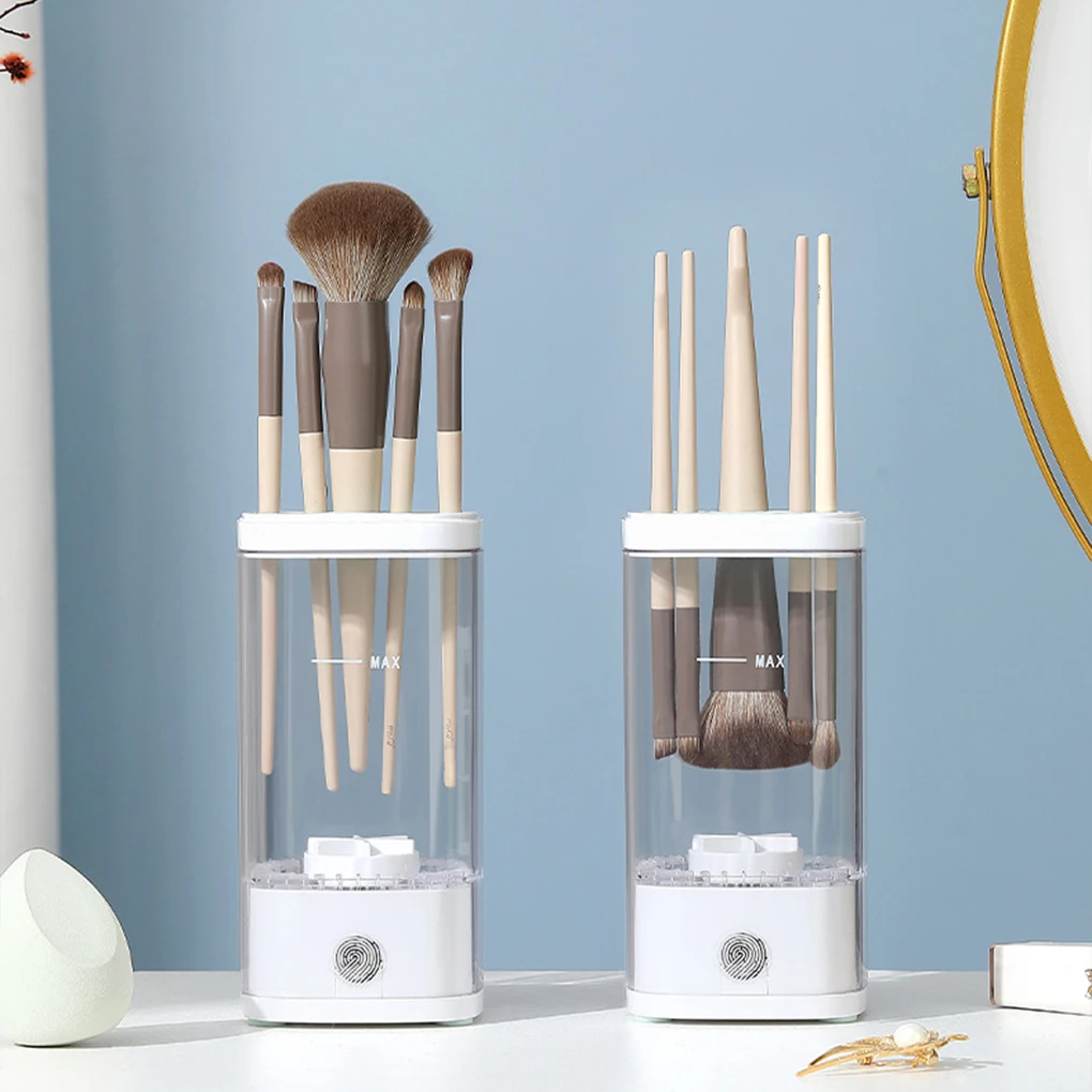 Automatic makeup brush cleaning machine with electric makeup brush cleaning machine, deep cleaning makeup brush