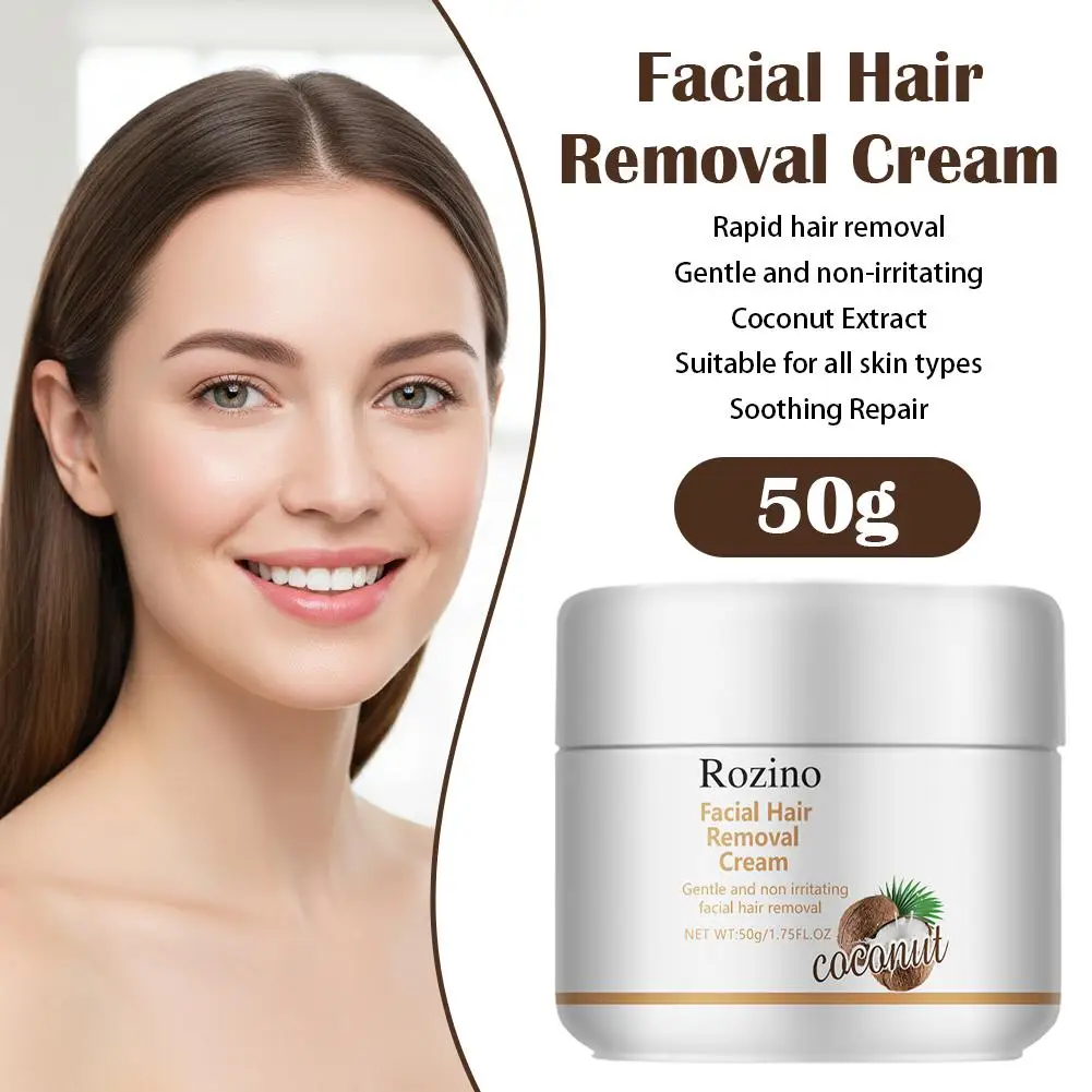 Rozino Hot-Selling Hair Removal Cream Suitable for Whole Body Gentle and Non-Irritating Removes Underarm Facial and Lip Hair