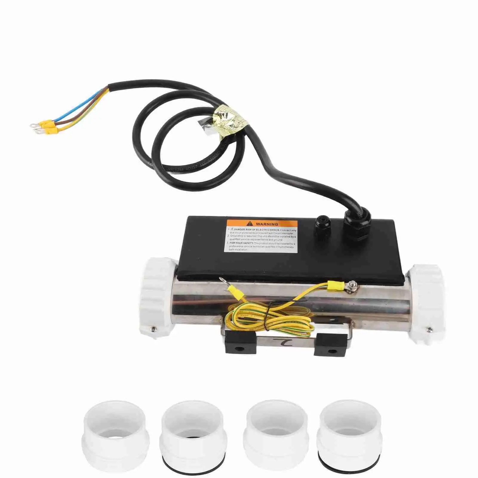 سخان مياه كهربائي بدون خزان 2KW 3KW لحوض الاستحمام وحوض السباحة مع نظام تداول ترموستات مقاوم للماء لـ h20 -R1 H30-R1