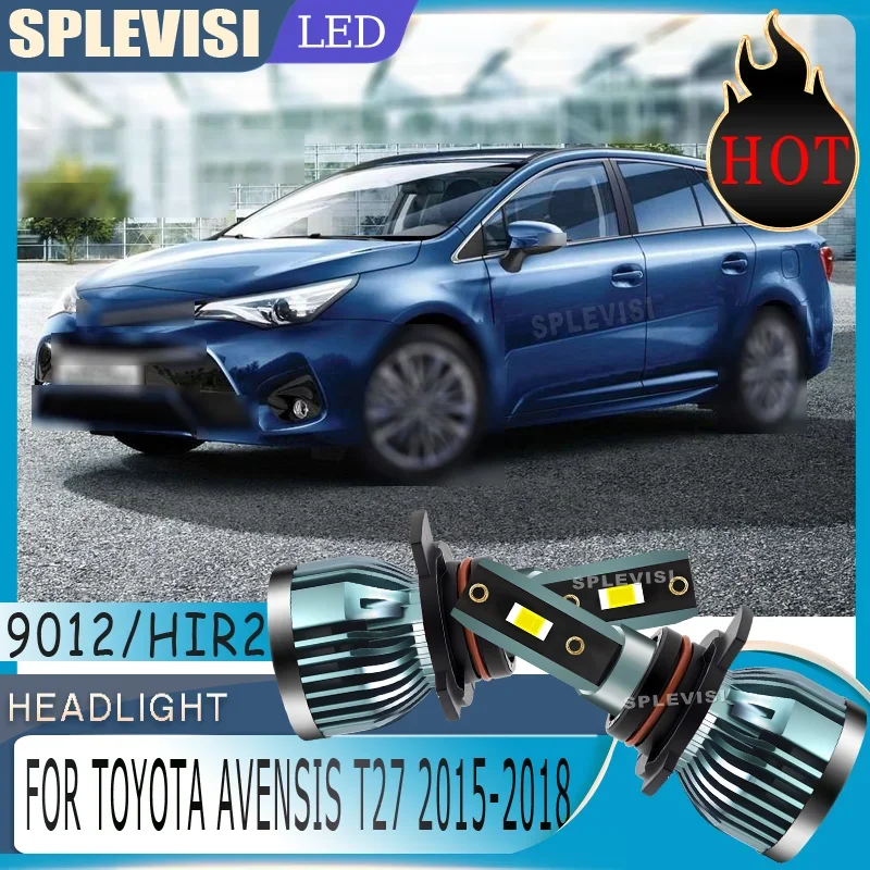 

Fast-Acting Beam Tool-Less Setup Brighter Than Halogen 9012 LED Headlight For Toyota Avensis T27 2015-2018 2015 2016 2017 2018