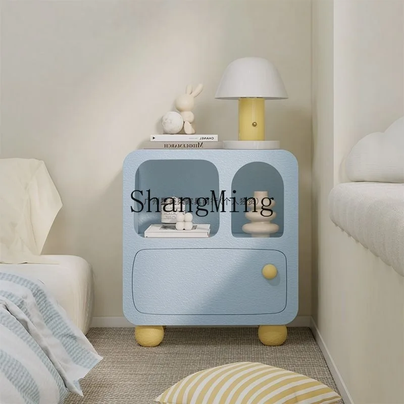 

CL Bedside Cabinet Simple Modern Style Ins Bedroom Storage Organizer Small Apartment Small Cabinet