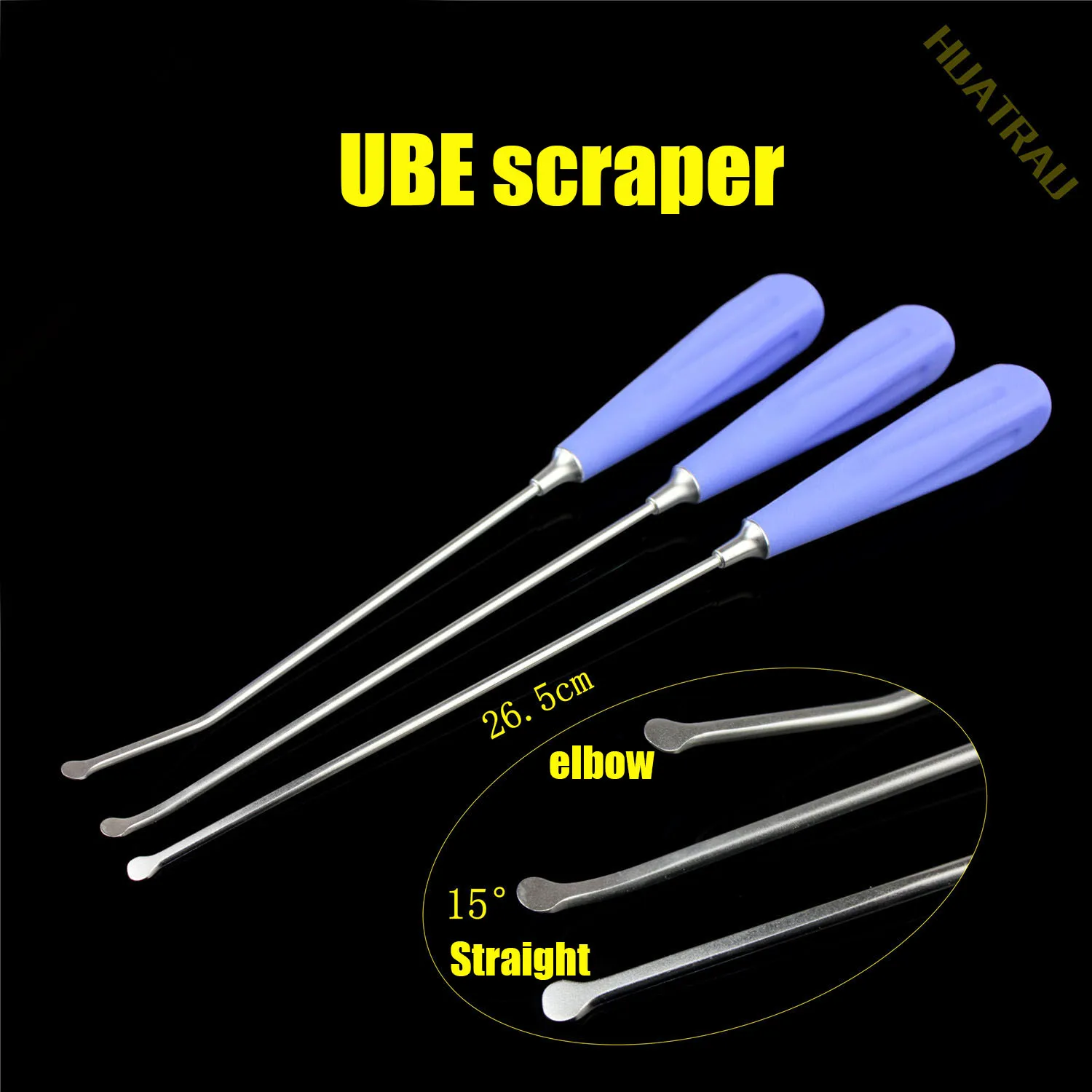 

UBE Scraper Flat nerve Stripper Curetter bone curet Two channel Spinal Endoscopy spine Orthopedic Minimally Invasive Endoscope