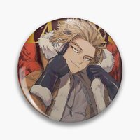 Hawks Keigo Takami Mha  Soft Button Pin Jewelry Metal Hat Cartoon Decor Badge Creative Cute Collar Clothes Women Gift Brooch