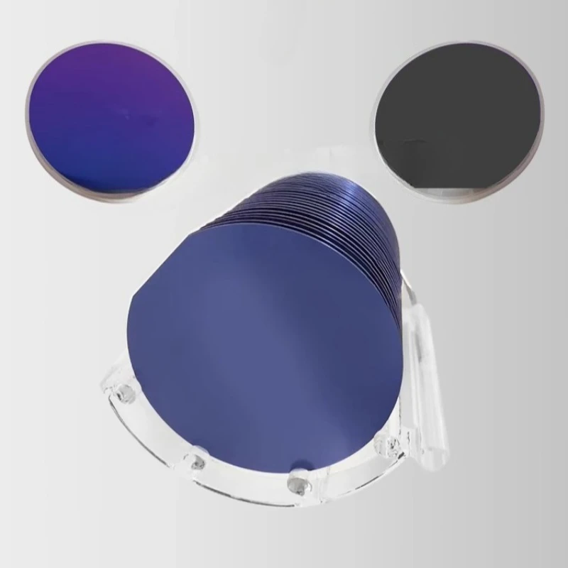 

4Inch 100mm High Purity Single Crystal Silicon Wafer 100 Orientation Polished Oxide Coated Substrate For SEM Research