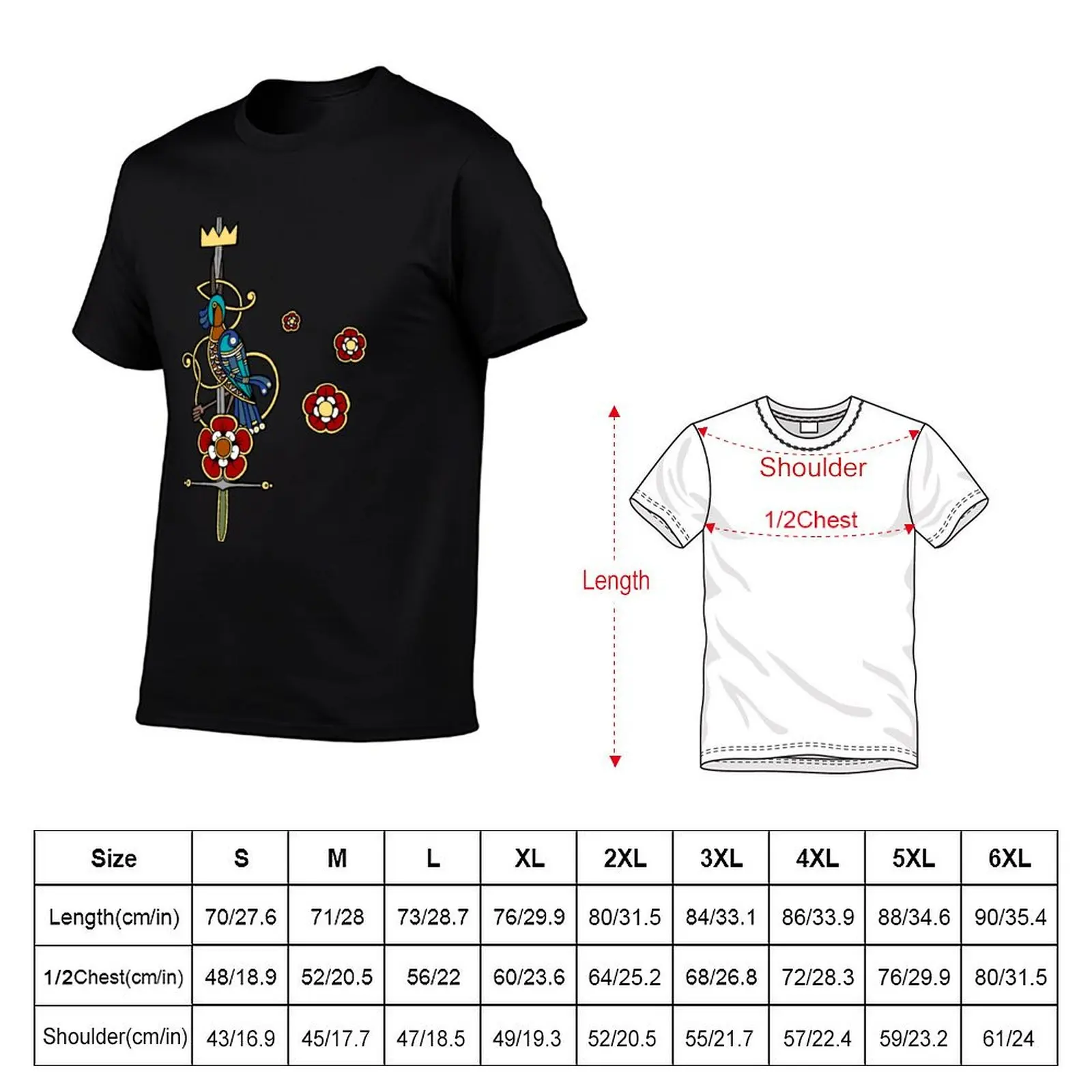 Kingfisher T-Shirt Soft Durable Cotton T-Shirt