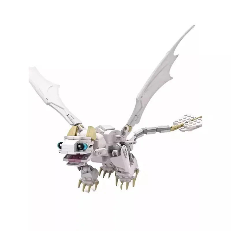 Desdentado Dragão Blocos de Construção Set para Crianças, Figura Modelo Tijolos, Brinquedos DIY, Dança Filme, Presente de Natal, MOC Montar