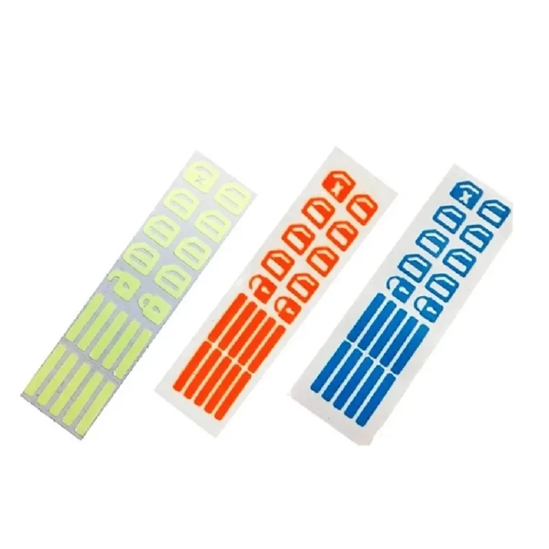1/3pcs Car Window Button Sticker Luminous Sticker Lifter Switch Sticker Fluorescent Decals Night Glowing Cars Interior Stickers