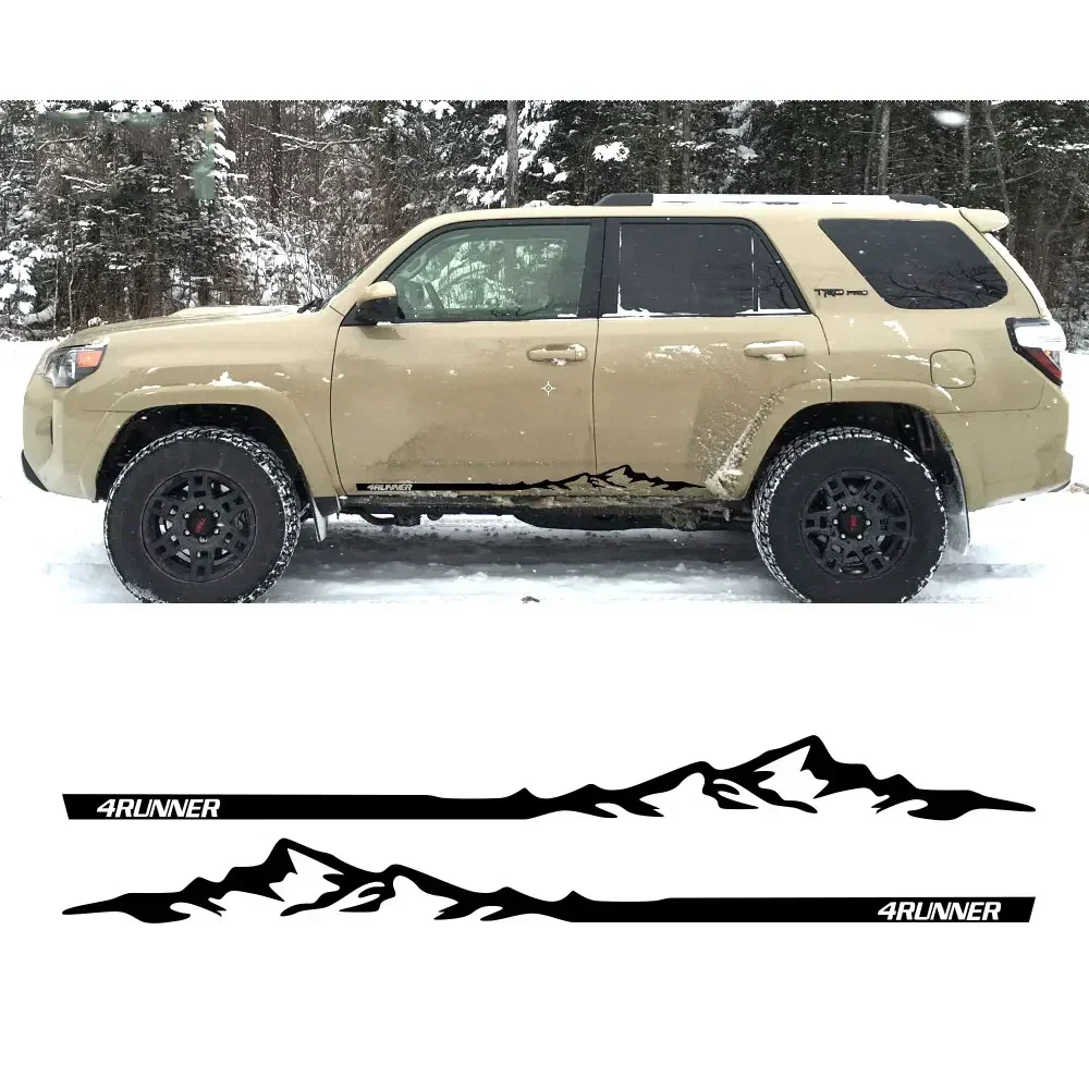 2pcs for Toyota 4Runner Vinyl Decal Sticker Graphics TRD Sport Side Door