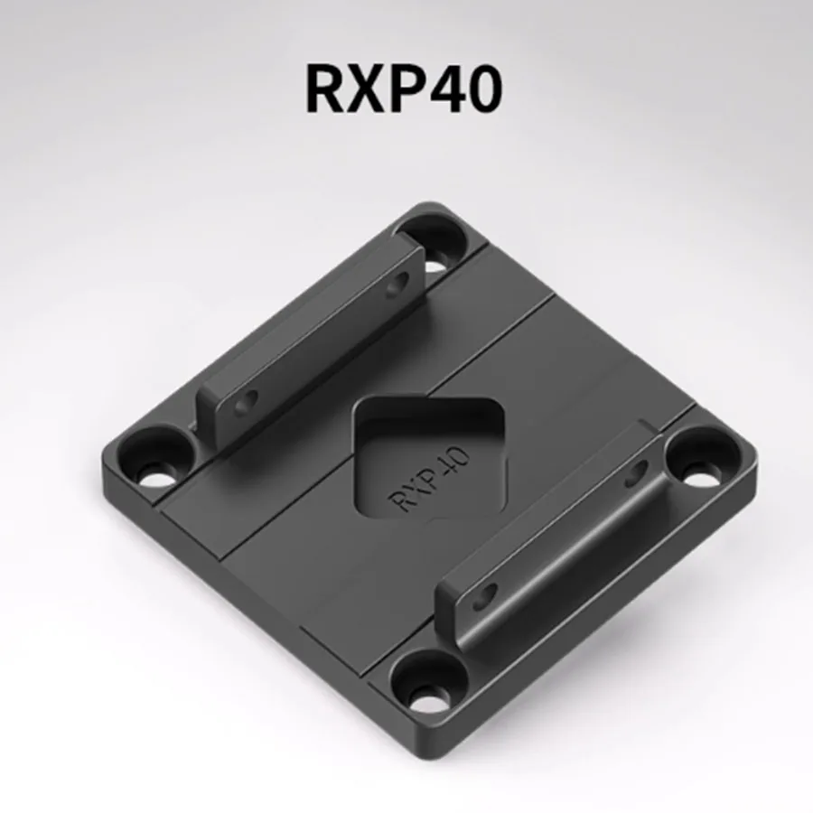 QRXQ linear synchronous belt module slide table guide rail foot connector mobile worktable fixed block base