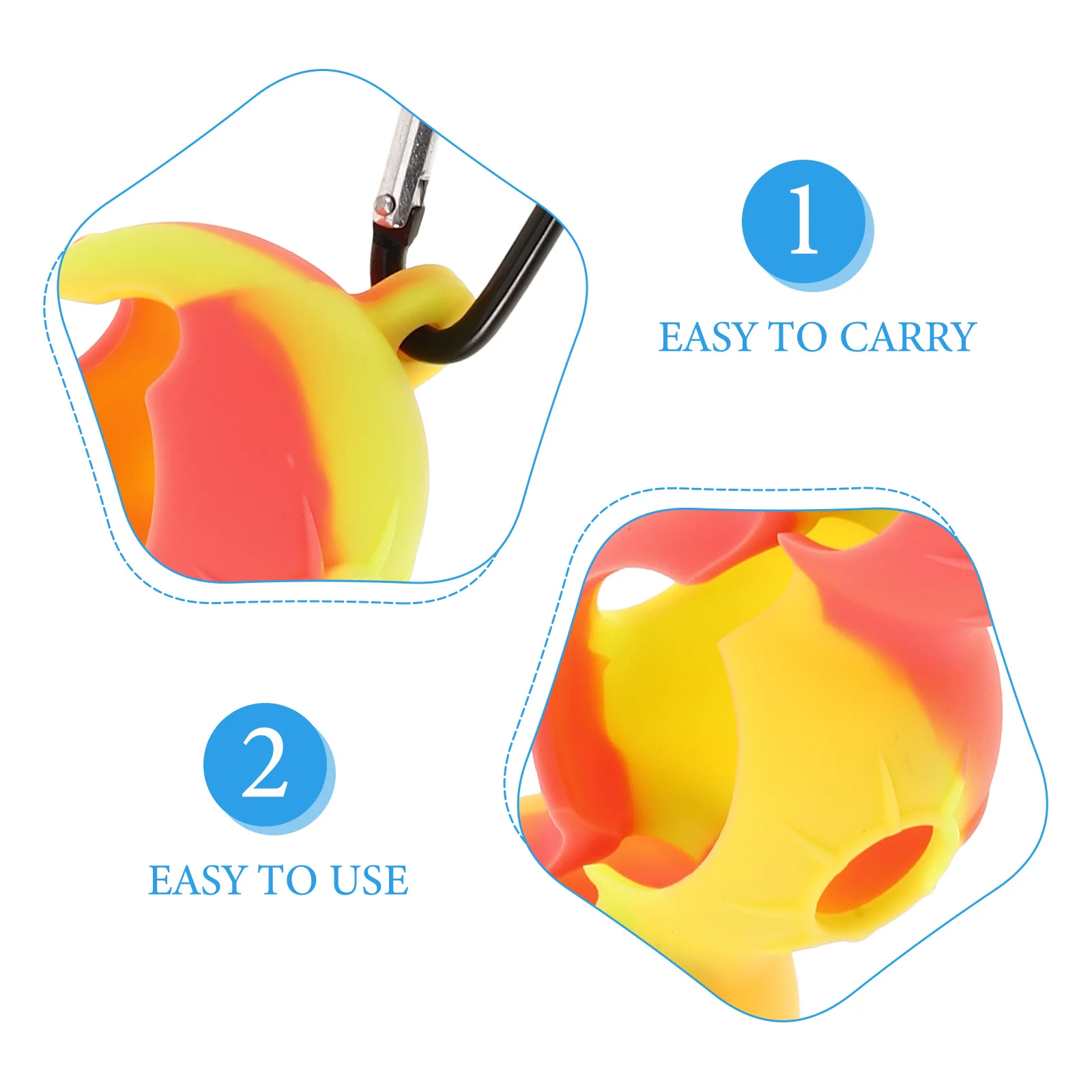 حامل كرة محمول، تصميم قابل للتعليق للرجال، حقيبة كرة جولف محمولة أساسيات للرجال، ملحقات الجولف #3