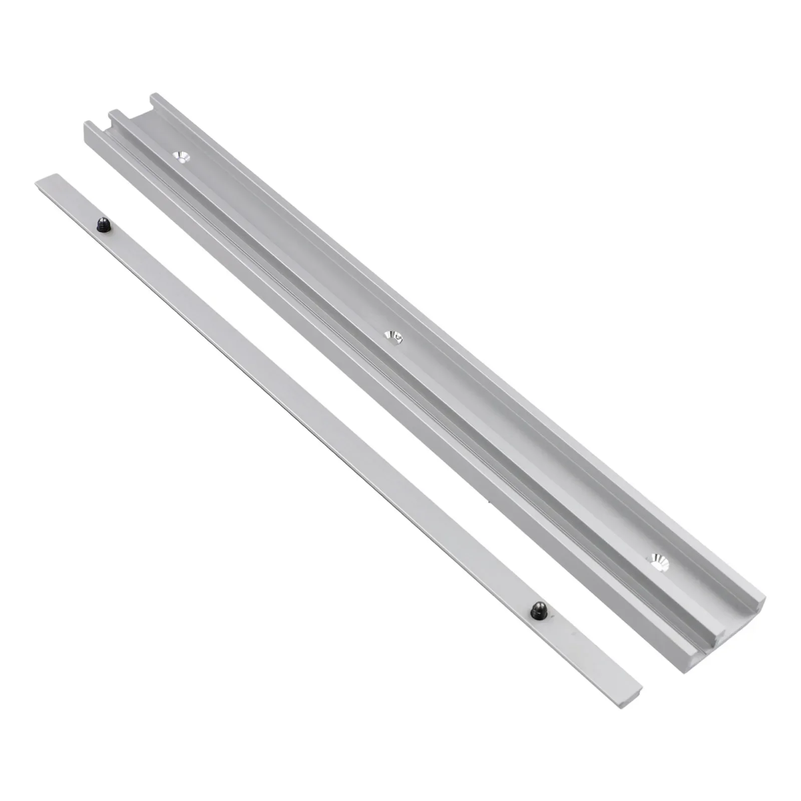 

Aluminum T Slot Miter Track 45 Type For Router Table And Table Saw Applications Featuring User Friendly Scale Slot