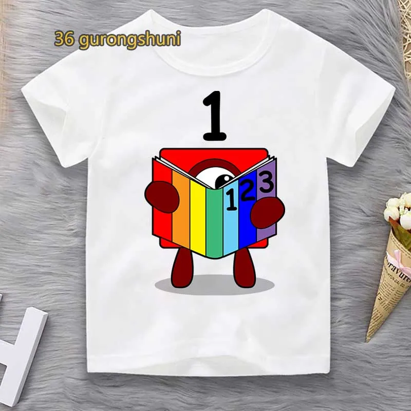 Baby T-Shirt für Mädchen Tops Grafik T-Shirt 3 4 5 6 7 Jahre Geburtstag Kinder T-Shirts Kinder Kleidung Mädchen 8 bis 12 Jungen Kleidung