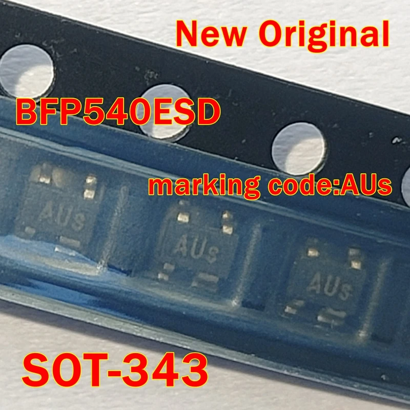 

1Pcs to 100Pcs Bfp540Esd New Original Sot-343 Marking Code:Aus Npn Silicon Rf Transistor