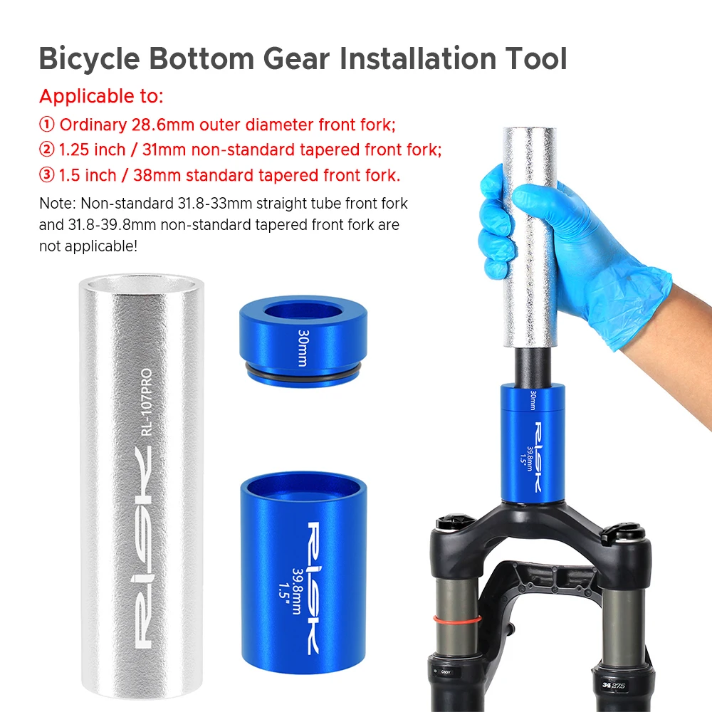 Fiets Bovenste Onderste Kom Headset Cup Removal Tool Universele Bike Head Parts Remover bike headset headset removal tool