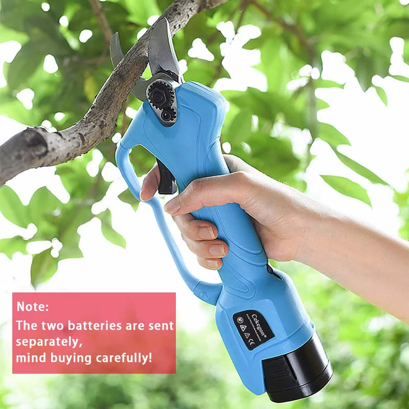 

16.8V Lithium battery electric gardening shears, fruit tree pruning shears, garden pruning branches, multifunctional electric sh