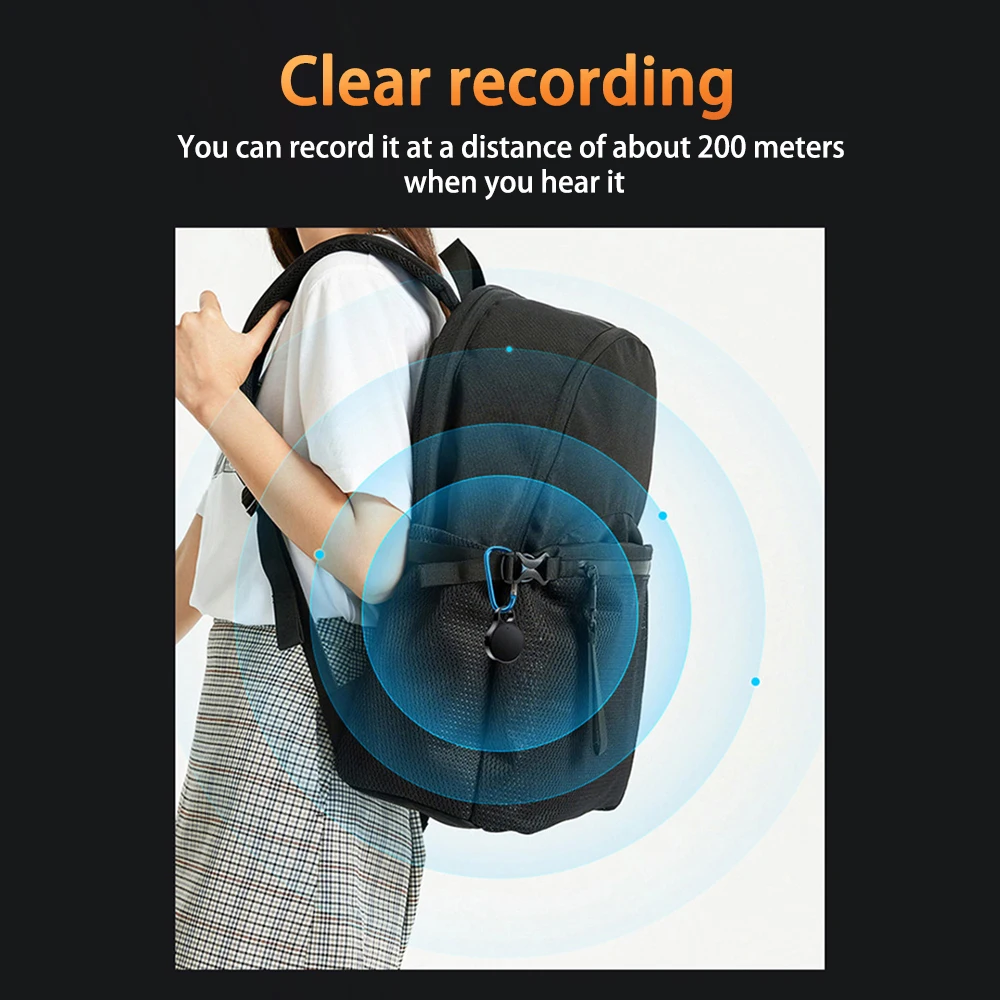 Multi-functional Pendant Mini Recorder Key-shaped MP3 Voice-activated 8G 16G 32G Noise Reduction Audio Recording MP3 Player