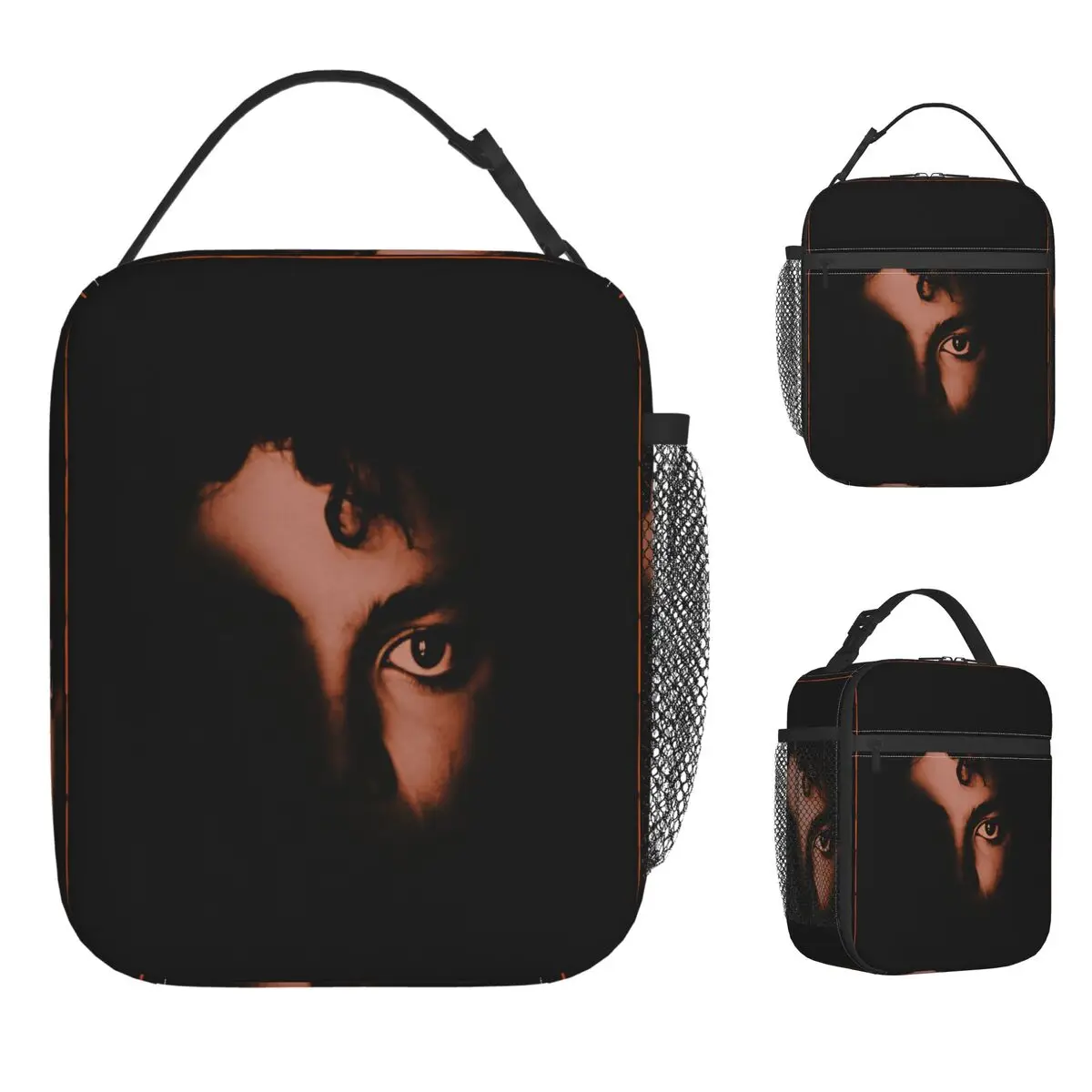 MJ King Of Pop Michael J-jackson Lunch Bag Picnic Lunch Box Men Cute Print Tote Food Bags Oxford Convenient Cooler Bag