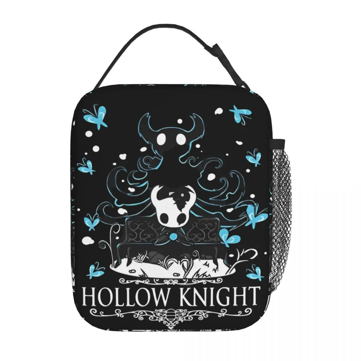 

Hollow Knight Silksong Game Insulated Lunch Bag Cooler Bag Reusable Portable Tote Lunch Box Girl Boy Office Picnic