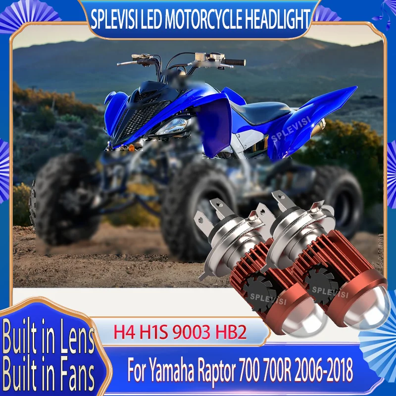 

LED ATV Headlight Bulb - 4x Brighter Than Halogen IP67 For Yamaha Raptor 700 700R 2006 2007 2008 2009 2010 2011 2012 2013-2018