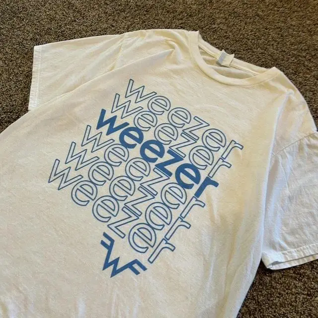 Camiseta Punk Retro da Banda Weezer Desde 1992, Camiseta da Banda Computer, Estilo Alt Punk Rock, Estampa Casual, Camisetas Soltas Unissex