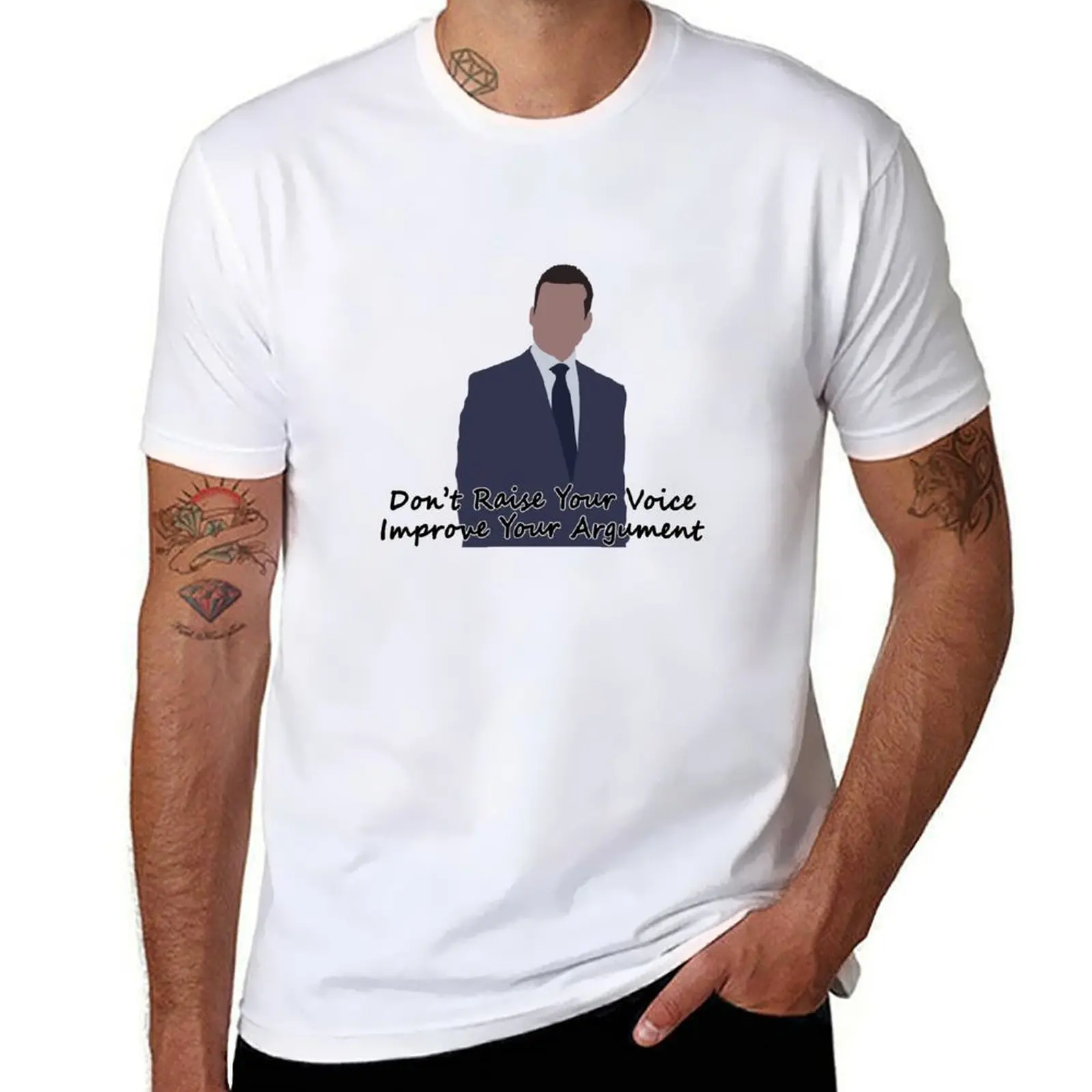 

Harvey Specter Suits Tv show quote T-Shirt cotton tshirt 100% men t shirt cotton 100%
