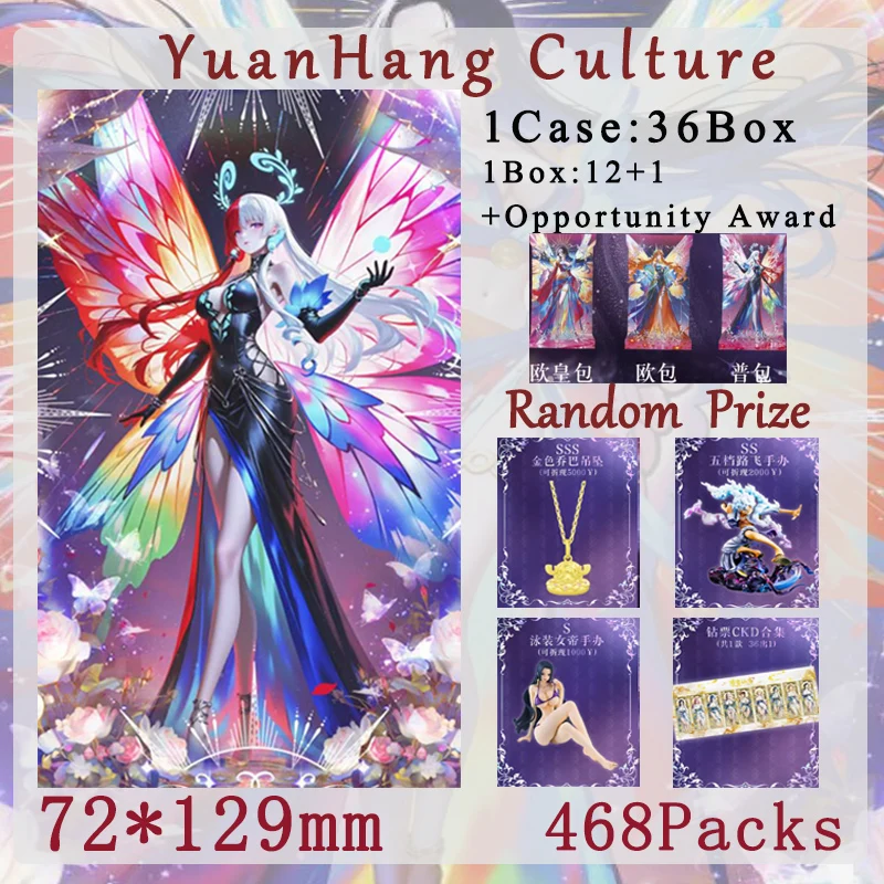 468Pcs/2025 Yuanhang Culture ONE PIECE Wave 3 Collection Cards Wholesales Booster Box Game Anime Character Card Holiday Gift