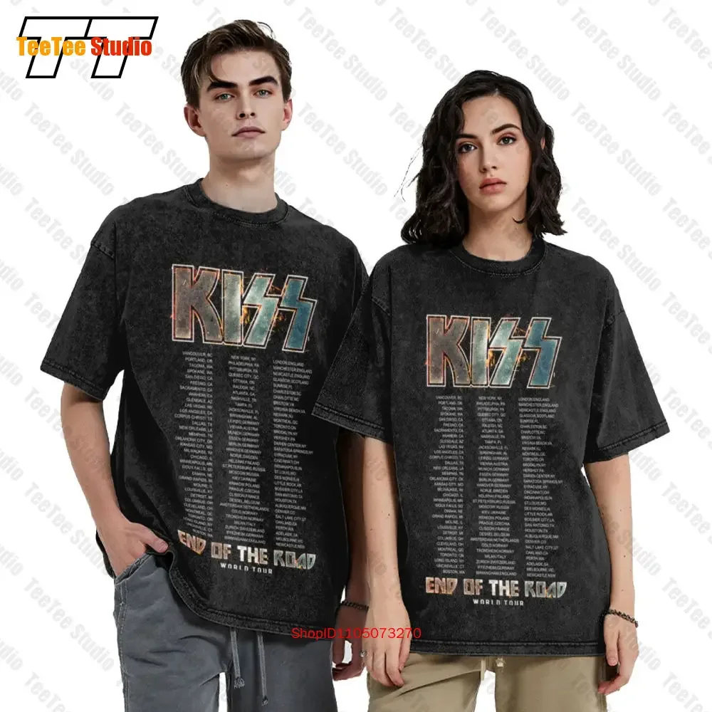 Kiss End Of The Road Tour 2019 Preorder Vintage Shirt Unisex  DQ7C