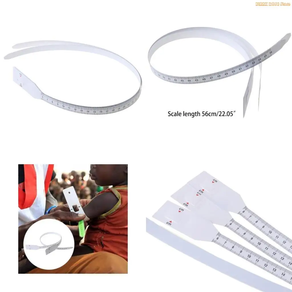 K1AE 22'' Infant Baby for Head Circumference Measure Ruler Clear Scale Easy to Read 3