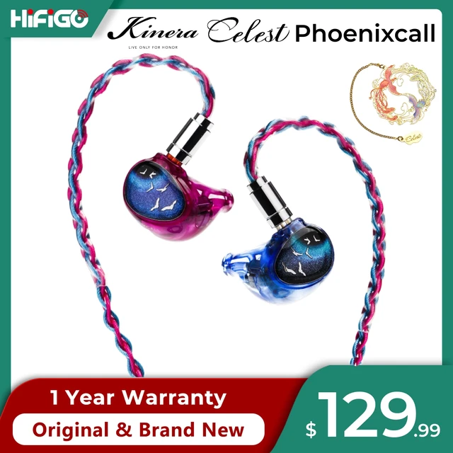 Kinera Celest Phoenixcall 1DD+2BA+2 Micro Planar Drivers in-Ear Monitors 5  Hybrid Drivers Earphones IEMs with 0.78 2Pin Cable - AliExpress