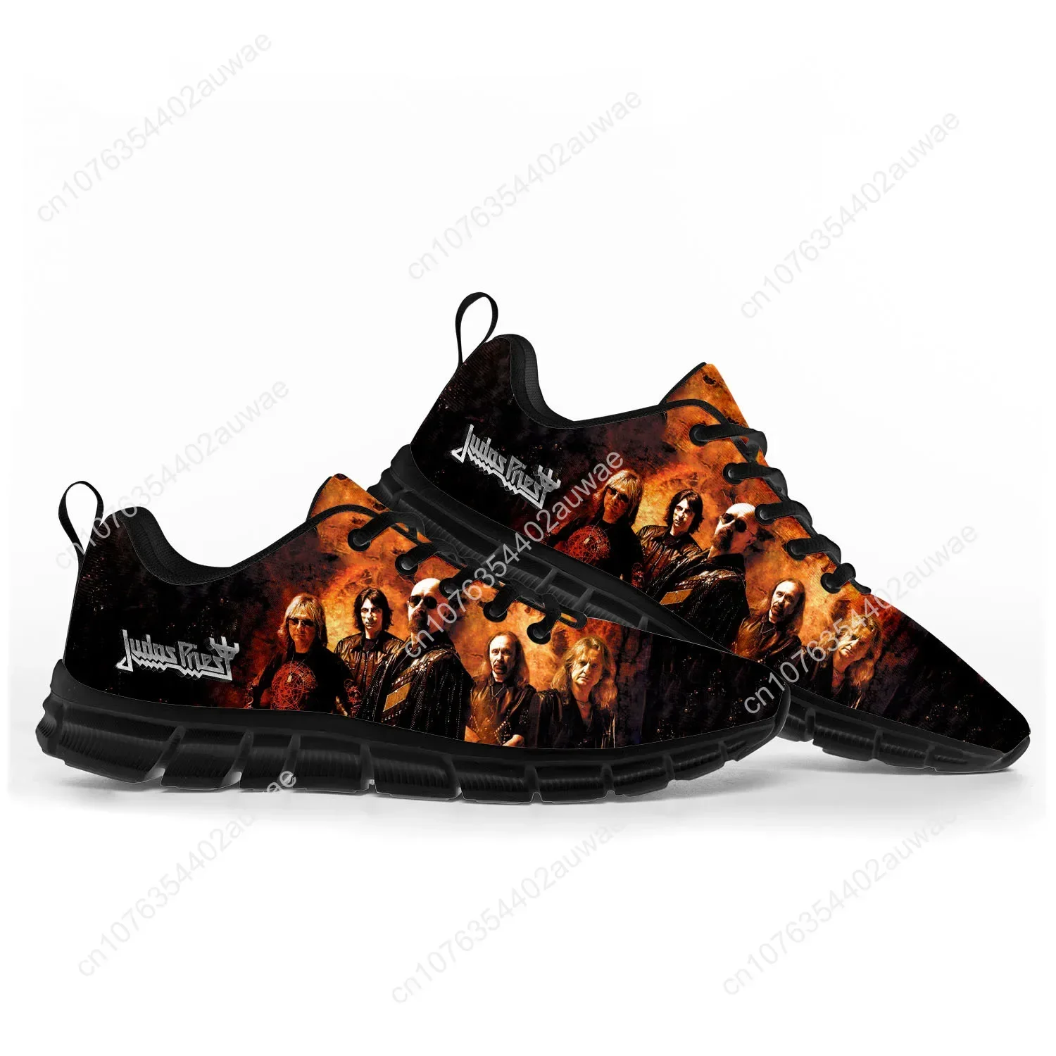 Judas Priest-Chaussures de sport RapMetal Rock Band pour hommes et femmes, baskets décontractées personnalisées pour adolescents et enfants, chaussures de couple de haute qualité