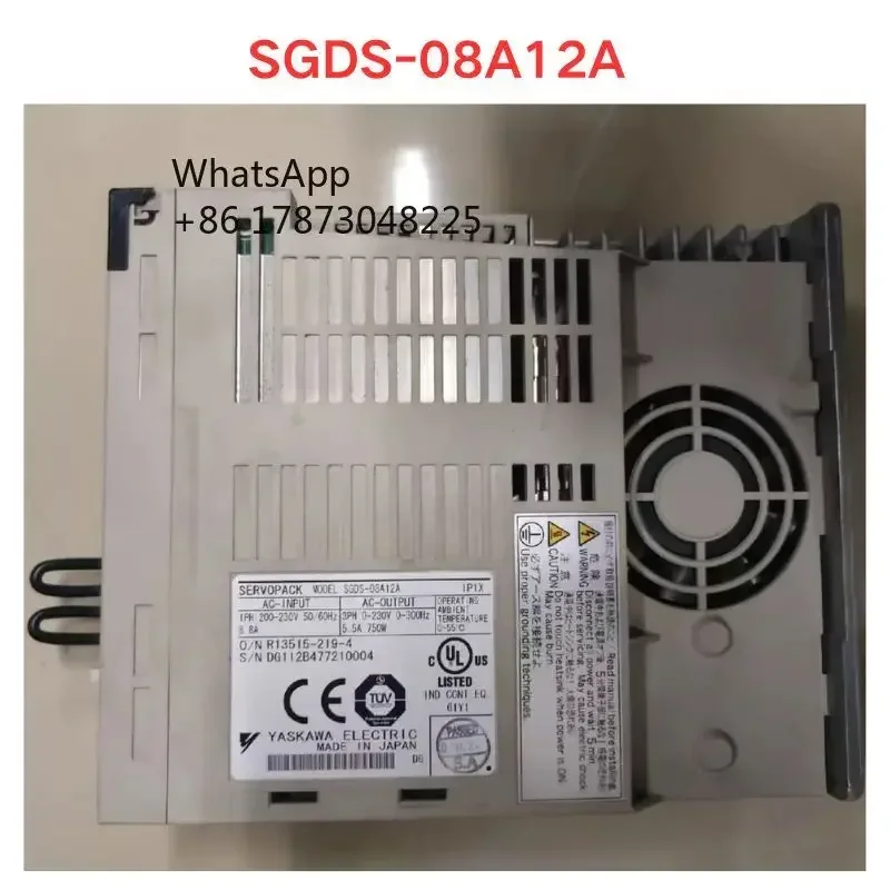 Used SGDS-08A12A drive Functional test OK