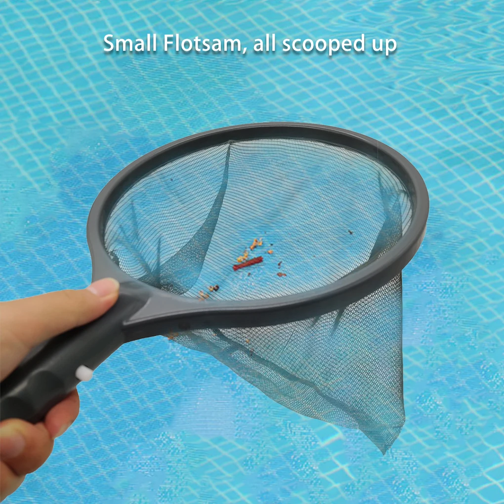 Leaf Net No Scratch Plastics Skimmer Pool Cleaning Tool Fish Tank Mesh