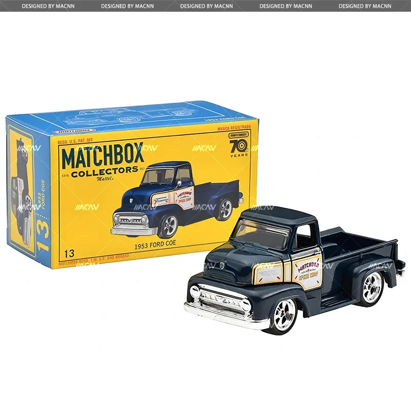 Matchbox Cute Collect Toys Boys Cars for Kids Supercar Set R8 Easy Model Match Box Kids Gifts Birthday Surprise Box Diecast 1/64