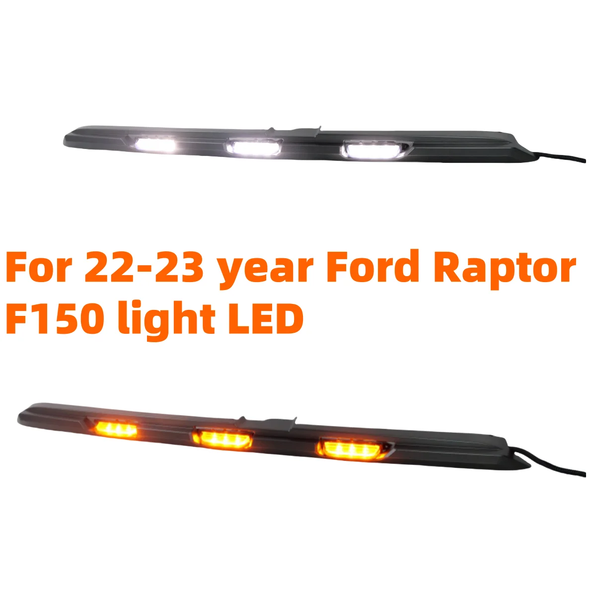 

Applicable to 22-23 years Ford Raptor F150 light LED running light white light fog light modification