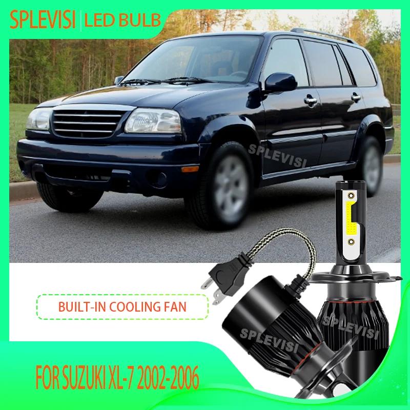 

DIY-Friendly LED Headlights, Easy to Mount in Minutes For Suzuki XL-7 2002 2003 2004 2005 2006 Vehicle H4 9003 HB2 Plug
